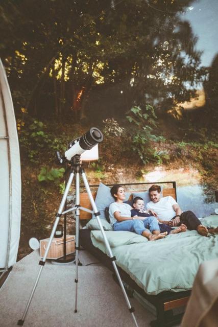 Living Timeless- Bubble Tent Elzach Inklusive Hot Tube Badefass- Schlafen Unterm Sternenhimmel Exterior foto