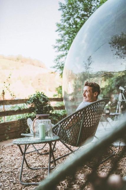Living Timeless- Bubble Tent Elzach Inklusive Hot Tube Badefass- Schlafen Unterm Sternenhimmel Exterior foto
